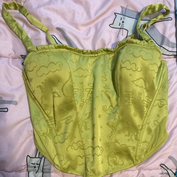 Heavenly Satin Bustier (Top Only) - Picture 3 of 4